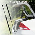 thumbnail image 2 of Unique Bargains Lift Supports Struts for Toyota Corolla Verso (ZER, ZZE12, R1) 2004-2009 No.689600F011 Rear Hatch Gas Spring Black 2 PCS, 2 of 7