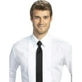 thumbnail image 2 of Men's Fitted 1/4 Inch Pleated Tuxedo Shirt, Laydown Collar - Style Jake, 2 of 2
