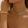 thumbnail image 4 of Jewelry Long Necklace For Women, Versatile High-End Clavicle Chain Jewelry Delicate Metal Pendant Necklace, 4 of 5