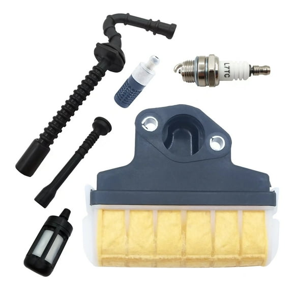 MS250 MS210 MS230 Air Filter for Stihl 021 023 025 MS210 MS230 MS250 Chainsaw with Fuel Oil Filter Spark Plug for MS250 Tune Up Kit Stihl Chainsaw Parts