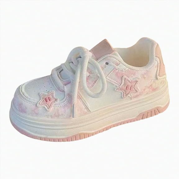 Godom Girls Shoes Comfort Mesh Casual School Shoes Athletic Sneakers Soft Walking Shoe
