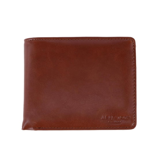 Buxton RFID Distressed Vegan Leather Bifold Wallet (Men's)