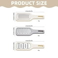 thumbnail image 4 of Huayishang Kitchen Grater, Kitchen Essentials Clearance Sale 3Pack Cheese Grater with Handle Multi Purpose Kitchen Food Grater Slicer Cheese Grater for Vegetables Cheese Garlic, 4 of 9