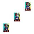 thumbnail image 2 of maskred 1/2/3/5 Rhinestone Painting 5D Colorful Dog Pictures Crystal DIY Drawing -stitch Embroidery Stitchwork 35*25CM 1pcs 3PCS, 2 of 6