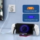 thumbnail image 4 of Soporte de carga para mando PS Portal Remote Player con luz RGB - Base portátil compatible con PS5 Portal, incluye cable tipo C e indicador luminoso - Accesorios para soporte de carga de consola, 4 of 7