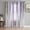 Gray Purple, variant on Sheer Curtains 45 Inch Length 2 Panels Set for Kitchen, Sage Green Gray Semi Sheer Curtains for Windows, Gradient Country Abstract Aesthetic Voile Window Treatments Rod Pocket Curtain