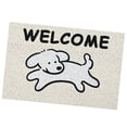 thumbnail image 2 of Front Door Mat, Home Decoration Mud Scraping Cuttable Welcome Cute Door Mat  For Bedroom, 2 of 8