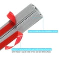 thumbnail image 4 of Uxcell 0.5"Wx0.3"H 3.9ft Floor Cord Cover Cable Protector Cable Management Grey, 4 of 6