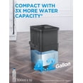 thumbnail image 2 of Restored 50 pt. Cube Dehumidifier with Pump up to 4,500 sq. ft Gray, (Refurbished), 2 of 11