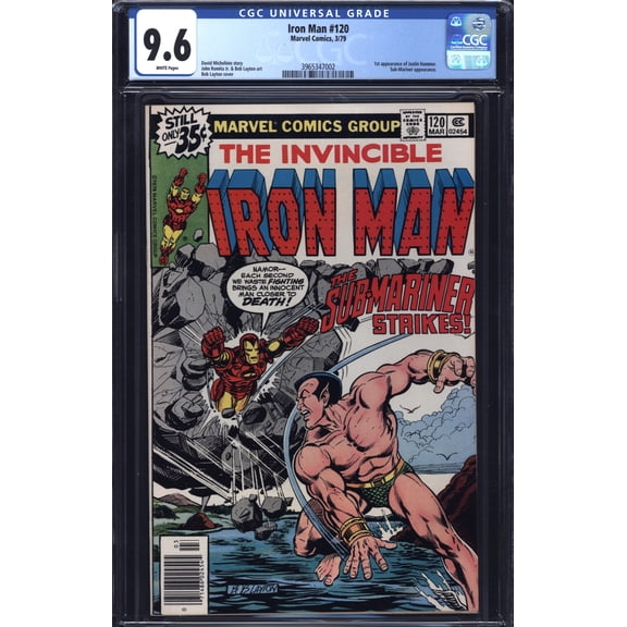 Iron Man #120 - CGC 9.6 Comic Book