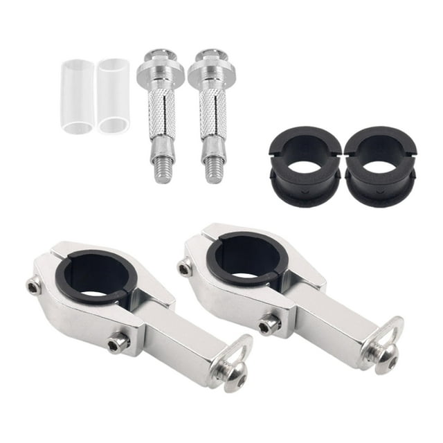 Almencla Handlebar Hand Guard Bracket Clamp Mount for Motocross Dirt Bike - 22mm 28mm 22mm 28mm universal