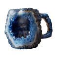thumbnail image 3 of fsxdhpcsgfc Coffee Mugs Stunning Coffee Mug Unique Resin Cup For A Tall Glass Cups for Coffee Clear Iced Coffee Tumbler Glass Flat Bottom Mugs Ceramic And Metal Bottom, 3 of 7