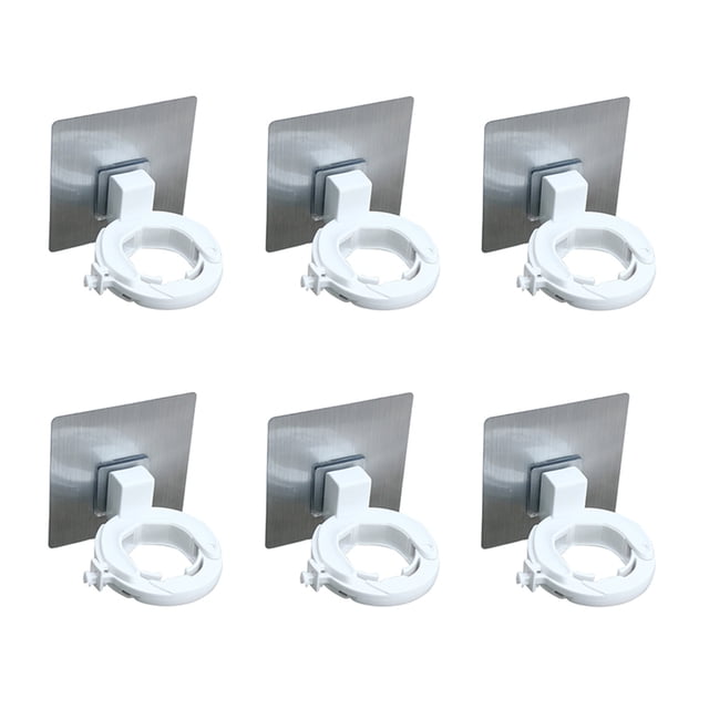 MasteelfCA 6 Pcs Cintres Muraux Réglables pour Bouteilles Supports de Bouteilles