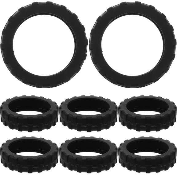 8 Pcs Wheel Protective Cover Luggage Replacement Wheels Covers Silicone Suitcase Socks Feet Protector Protectors