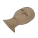 thumbnail image 5 of Cabeza de Maniquí de pestañas, alta simulación, elástica, lavable, de silicona suave, práctica de maquillaje, cabeza de Maniquí de un solo párpado, color marrón, 5 of 14