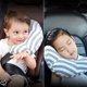 thumbnail image 5 of Rosa, Cojín para automóvil para niños - Cojín adaptador para niños para automóvil Almohada para el cuello Descanso Hombreras para automóvil Protector de cinturón de seguridad extraíble Lavable y práct, 5 of 5