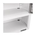 thumbnail image 2 of Seville Classics UltraHD® Double Door Lockable Wall Cabinet with Open Shelf, 36" W x 12" D x 30" H, White, 2 of 8