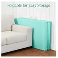thumbnail image 4 of 10ftx4ftx2in Folding Gym Mat 4-Panel Exercise Gymnastics Aerobics Workout Fitness Floor Mats w/Carrying Handles, 4 of 9
