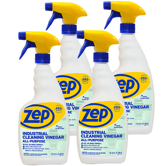 Zep Industrial Vinegar AllPurpose Cleaner 32 Oz 4 packs Walmart