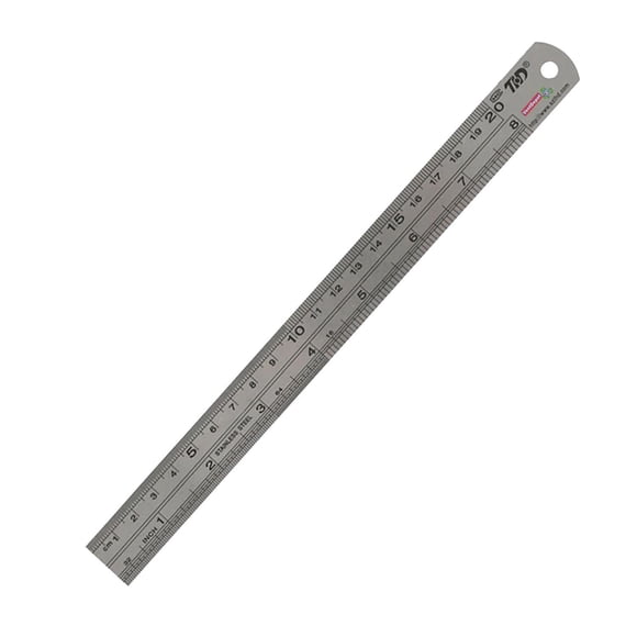 Reglas Acero Inoxidable RulexPro20 1 Pza 20cm Acero Inoxidable Gris.