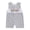 Gray, variant on Baby Boy Romper -Lightweight Short Sleeve Baby Romper Jumpsuit with Snap Closure Infant Newborn Boy Clothes Boys Summer 0-18M(Gray,6-12 Months)