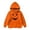 Orange, variant on Boys Halloween Graphic Hoodie for Kids Casual Zip Sweatshirt Everyday Wear Young Boys Apparel 1-2 Years