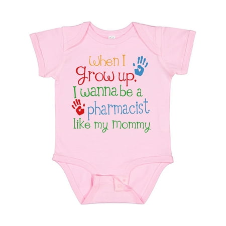 

Inktastic Pharmacist Like Mommy Gift Baby Boy or Baby Girl Bodysuit
