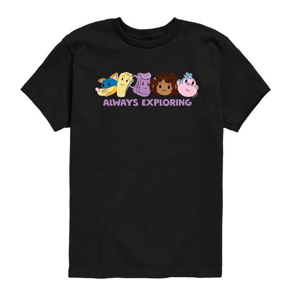Dora The Explorer - Always Exploring - Toddler And Youth Short Sleeve Graphic T-Shirt