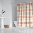 thumbnail image 2 of Waterproof Classic Bohemian Repeating Geometric Pattern Boho Shower Curtain 72x72 Inch Boho Style Polyester Unique Shower Curtain for Bathroom Hotel Home Decor with 12 Plastic Hooks, 2 of 5