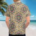 thumbnail image 6 of High Quality Hawaiian Shirts for Men Short Sleeve Aloha Beach Shirt Floral Summer Casual Button Down Shirts Blouses NH2LFJ, 6 of 7