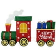 thumbnail image 2 of Northlight Lighted Train with Presents Outdoor Yard Decoration - 48" - Red - Warm White LED, 2 of 5