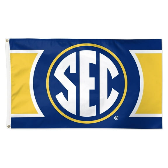 WinCraft SEC 1-Sided Deluxe Flag