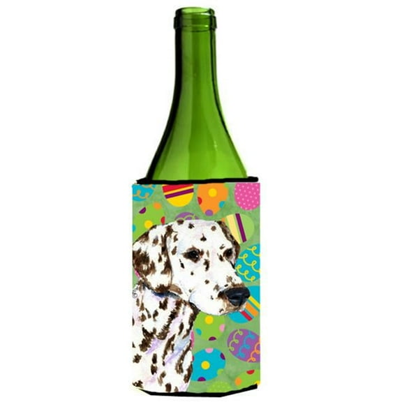 Dalmatian Easter Eggtravaganza Wine bottle sleeve Hugger