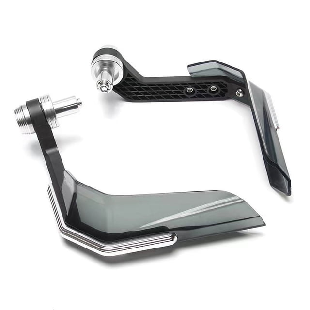 Protectores de manillar universales a prueba de viento para motocicleta, protector de palanca de freno para bicicleta eléctrica de montaña, con refuerzo de aluminio, 7/8 pulgadas