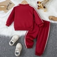 thumbnail image 6 of NIEWTR Toddler Baby Girl Clothes Crewneck Sweatshirt Long Sleeve with Pants Cute Fall Winter Outfits Toddler Girl Outfit For 1t 2t 3t 4t 5t 6t,3-4 Years, 6 of 7