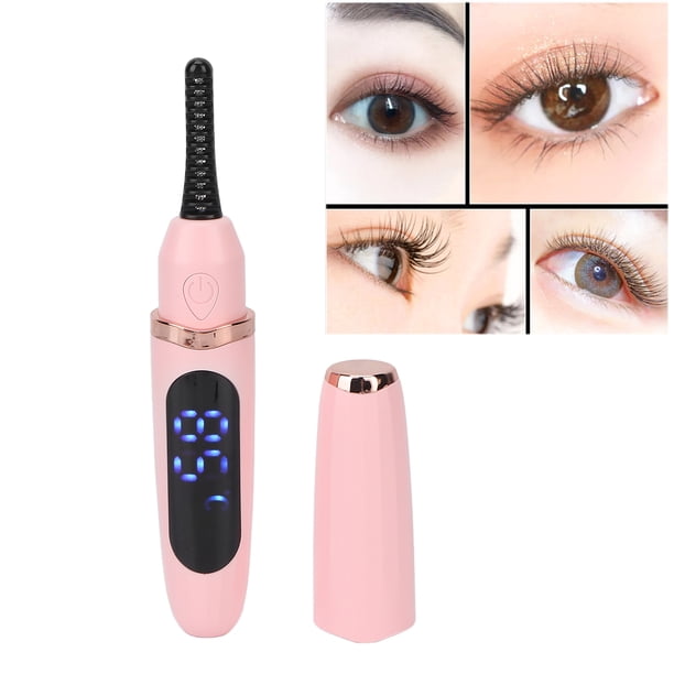 Rizador De Pestañas Eléctrico, Control Inteligente De Temperatura, Rizador De Pestañas En Caliente Con Carga USB Portátil Para Pestañas Hermosas