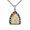 Acala Buddha, variant on Men's Stainless Steel Vintage Classic Hip Hop Buddism Sacred Thousand Hands Guan Yin Patron Flower Flame Shape Statue of Buddha Necklace