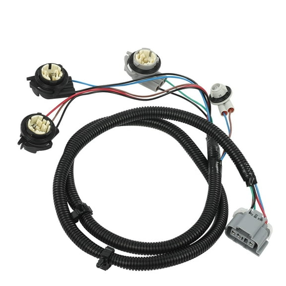 CROSSDESIGN Tail Light Wiring Harness Fit for Chevy Silverado GMC Sierra 2003-2007
