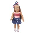 thumbnail image 6 of AmaMary 18 inch Doll Clothes 3-Pack Outfits USA Flag Starry Sky Striped for Girls, 6 of 6