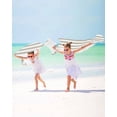 thumbnail image 3 of Beige Stripes Beach Towels Oversized Super Absorbent, Simple Beige White Texture Lightweight Bath Towel Quick Dry Sets For Bathroom/Pool/Rv Camping/Beach Play/Gym Room/Picnic 31"x62", 3 of 8
