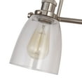 thumbnail image 4 of Warehouse of Tiffany Annha Sand Nickel 3-Light Cone Glass Shade Wall Sconce, 4 of 6