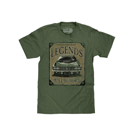 Bear Run Clothing Co. Legends Will Be Born 70s Muscle Car T-Shirt