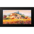 thumbnail image 2 of Florio, Luigi 14x9 Black Modern Framed Museum Art Print Titled - Campo d estate, 2 of 5