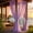 Purple, variant on AUNVITO Clearance Outdoor Sunshade Sheer Curtain 118 x 30 Inches Resist Mosquito Mesh Gauze for Patio Pergola Garden Courtyard Balcony Decor