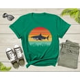 thumbnail image 5 of Retro Sunset Vintage Cute Shark Lover Fish Animal Lover Gifts Men Shirt T-Shirt Ocean Life Shirt Shark Birthday Shirt for Women Men Kids, 5 of 8