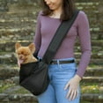 thumbnail image 3 of TrustyPup® Pet Sling for Cat or Dog, Black, Small,10 lb Limit, 3 of 15