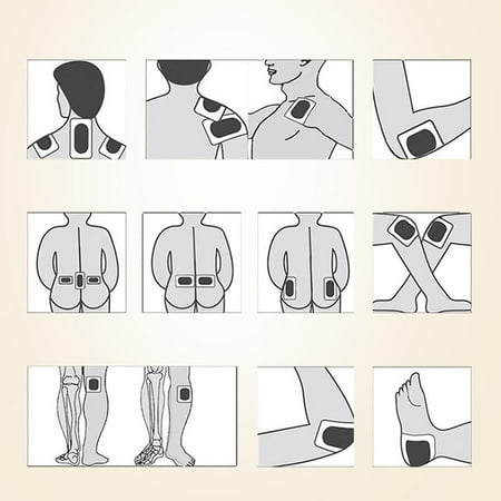 TOPINCN Pain Relief Sticker,Muscle Pain Stickers,8Pcs Arthritis Joint ...