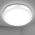 thumbnail image 1 of Lámpara de techo LED de 18 W. Lámpara de techo LED moderna, ultrafina, redonda y de color blanco frío, ideal para baño, dormitorio, cocina, salón, balcón y pasillo., 1 of 5