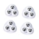 thumbnail image 5 of 4 ruedas giratorias autoadhesivas con polea y ruedas versátiles con deslizadores giratorios de 360 ​​grados Blanco, 5 of 9