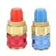thumbnail image 3 of Acoplador rápido, 2 piezas R134A Conector CA para automóvil de alto y bajo nivel Adaptador de refrigerante Diseño de primera clase, 3 of 9